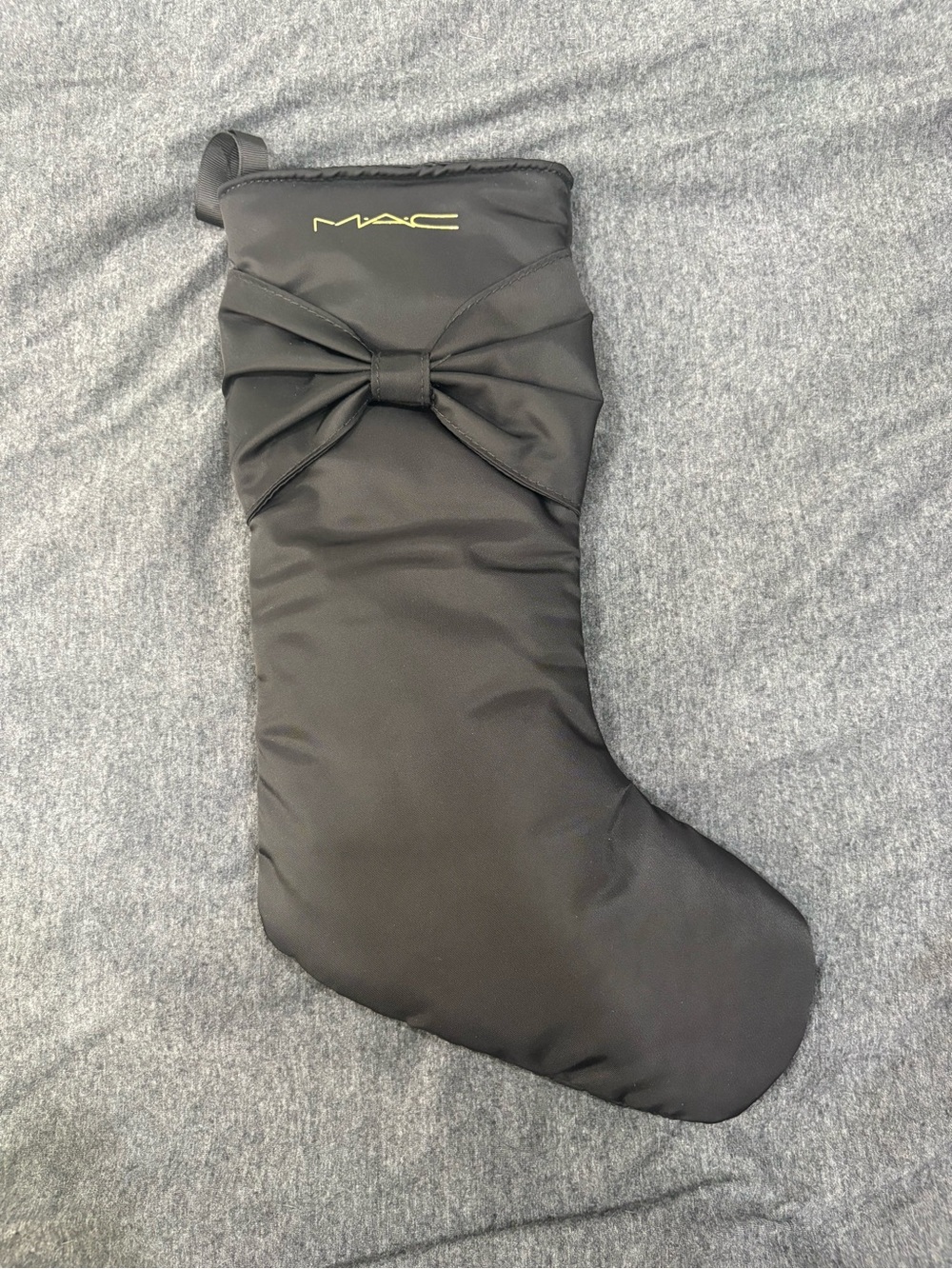 MAC Cosmetics Black Christmas Stocking
